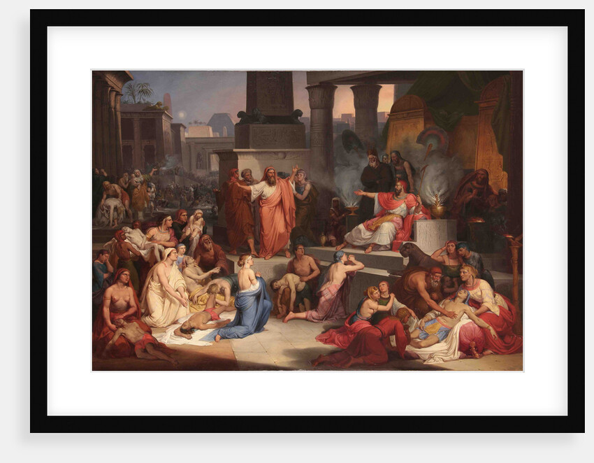 The Death of the First-Born of Egypt, 1838-1839 by Pietro Paolétti