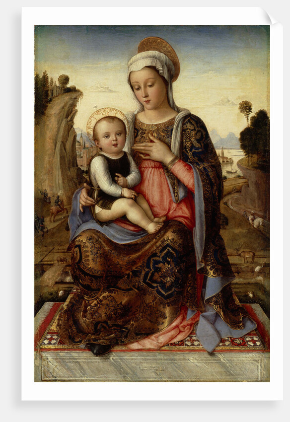 Virgin and Child, Late 15th cen by Anonymous
