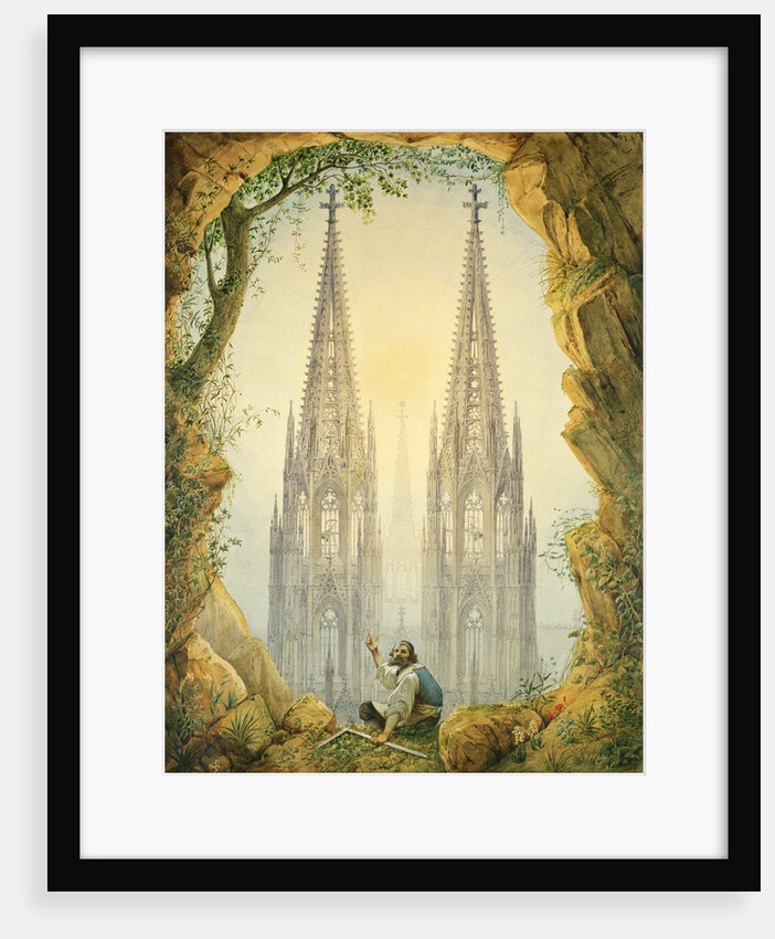 Vision of the Completed Spires of the Cologne Cathedral, 1861 by Vincenz Statz