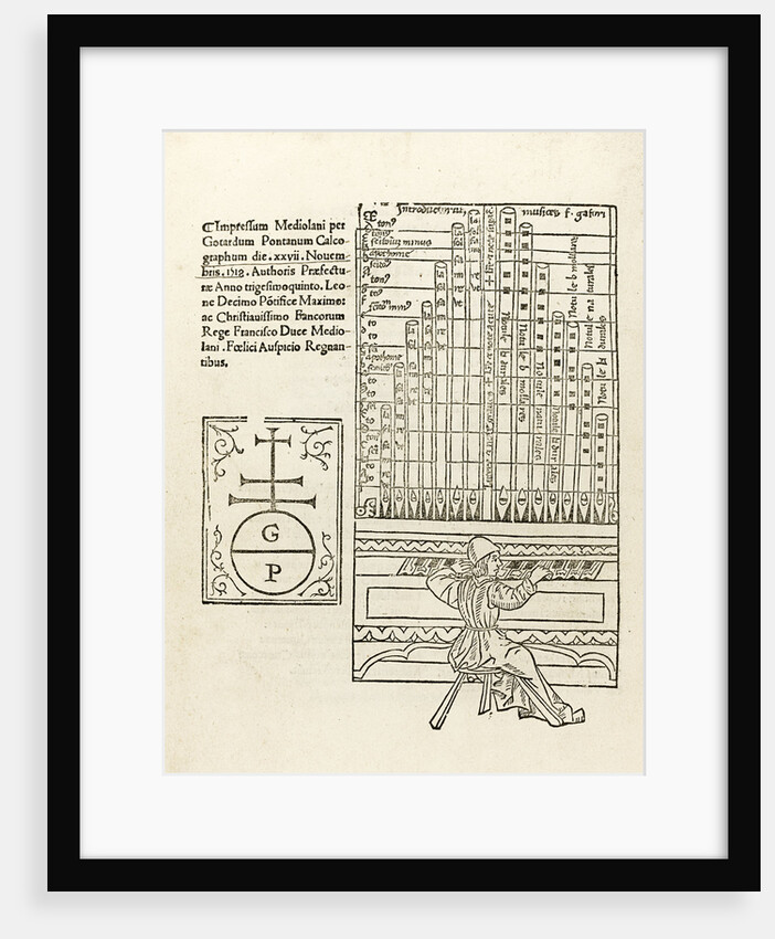 De harmonia musicorum instrumentorum opus, 1518 by Franchinus Gaffurius