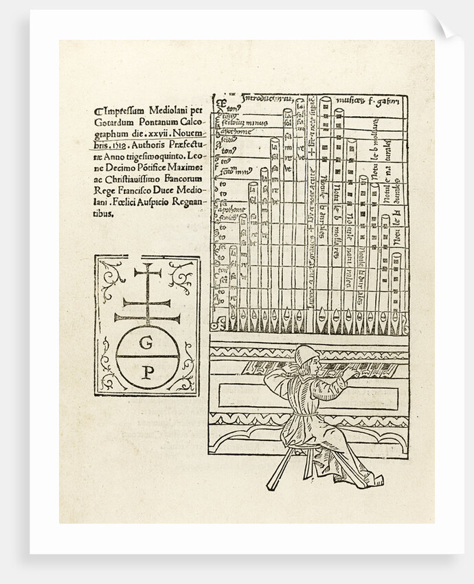 De harmonia musicorum instrumentorum opus, 1518 by Franchinus Gaffurius