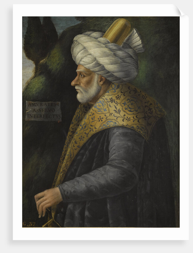 Portrait of Sultan Murad I, 17th century by Anonymous