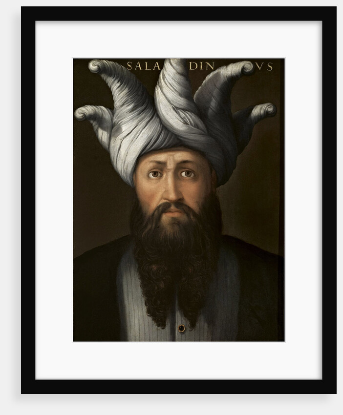 Portrait of Sultan Saladin (Giovio Series), 1566-1568 by Cristofano Dell'Altissimo