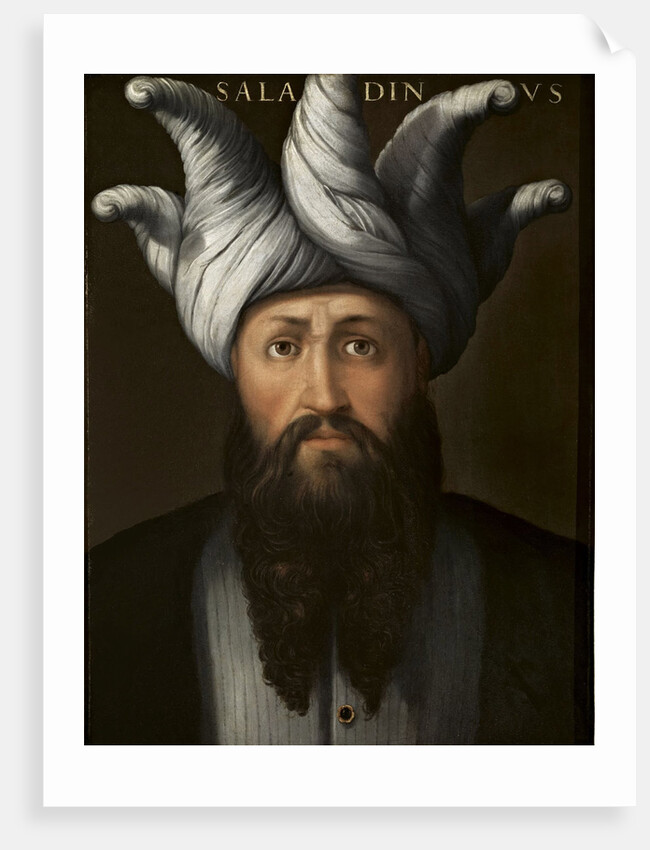 Portrait of Sultan Saladin (Giovio Series), 1566-1568 by Cristofano Dell'Altissimo