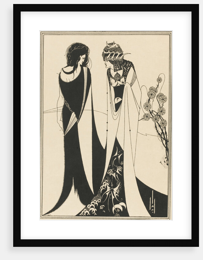 Illustration for Salome by Oscar Wilde, 1894 by Aubrey Beardsley