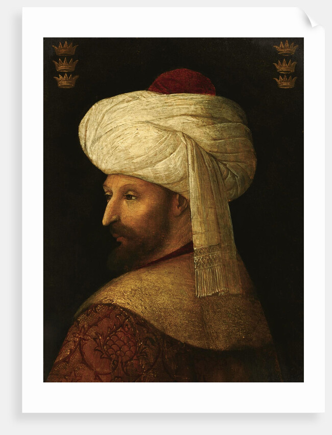 The Sultan Mehmet II, 16th century by Gentile Bellini
