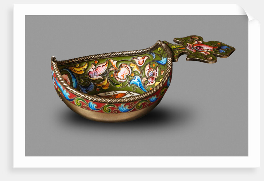 Kovsh (drinking vessel or ladle), Between 1899 and 1908 by Fyodor Rückert