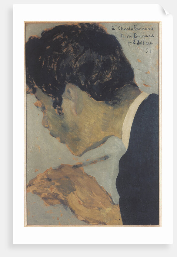 Portrait of Pierre Bonnard, 1891 by Édouard Vuillard