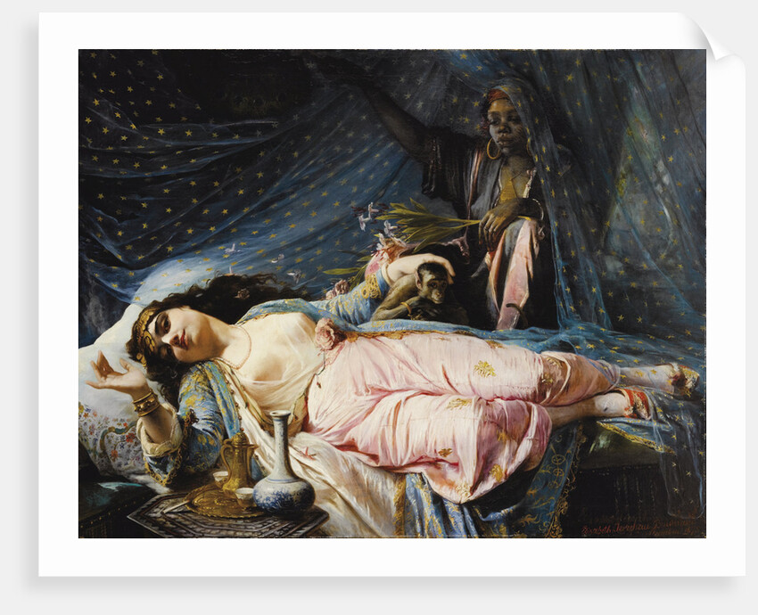 Princess Zainab Nazli Khanum, 1875 by Elisabeth Jerichau-Baumann