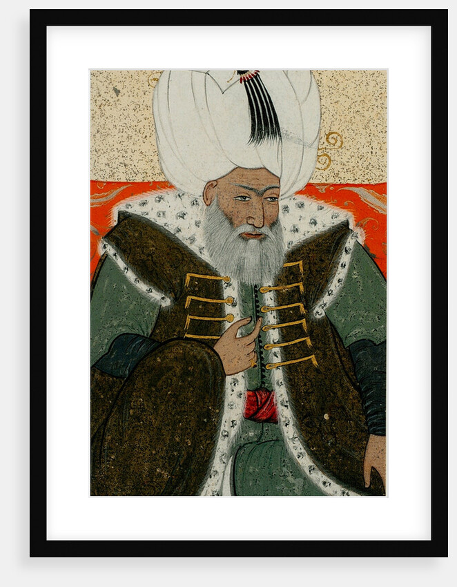 Bayezid II, Sultan of the Ottoman Empire, c. 1710 by Abdulcelil Levni