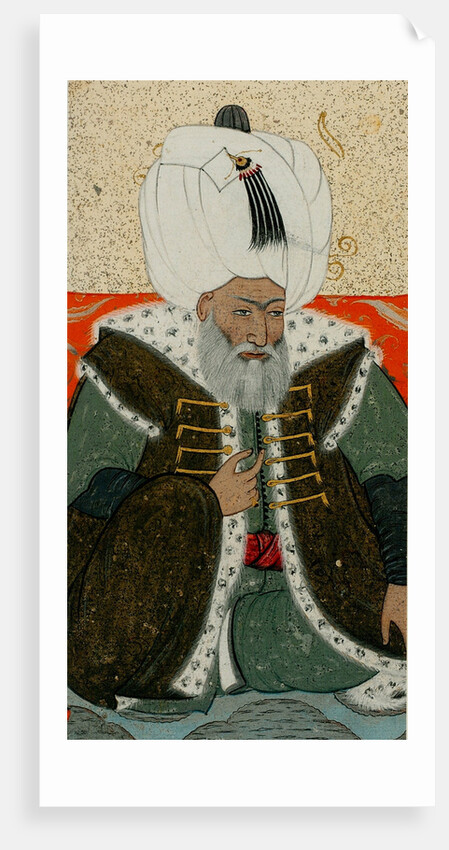 Bayezid II, Sultan of the Ottoman Empire, c. 1710 by Abdulcelil Levni