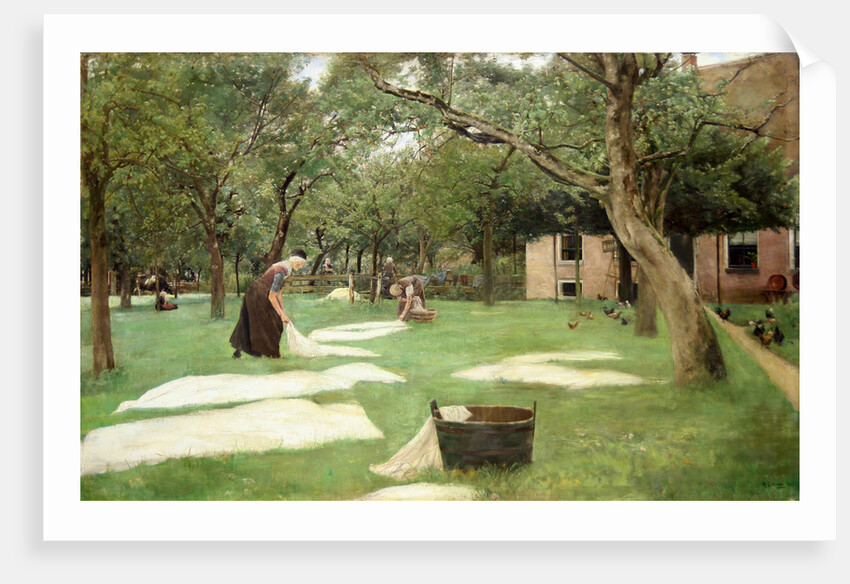 The Bleaching of Linen, 1882 by Max Liebermann