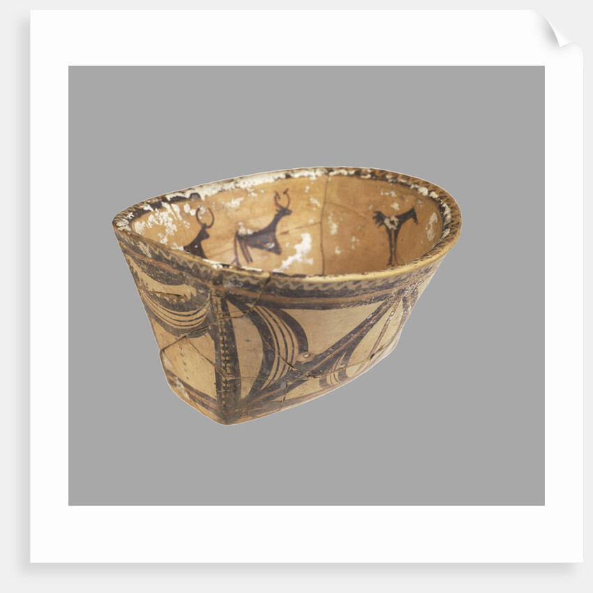 Oval Bowl, 4th millenium BC by Prehistoric Russian Culture