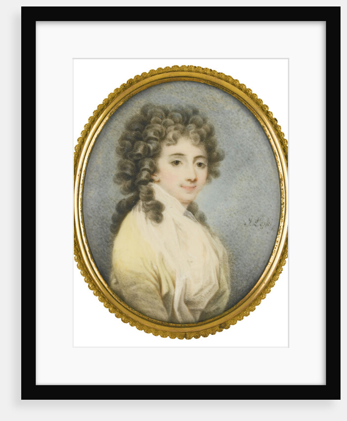 Portrait of Countess Zofia Potocka-Witt, Second Half of the 18th cen by Josef Leski