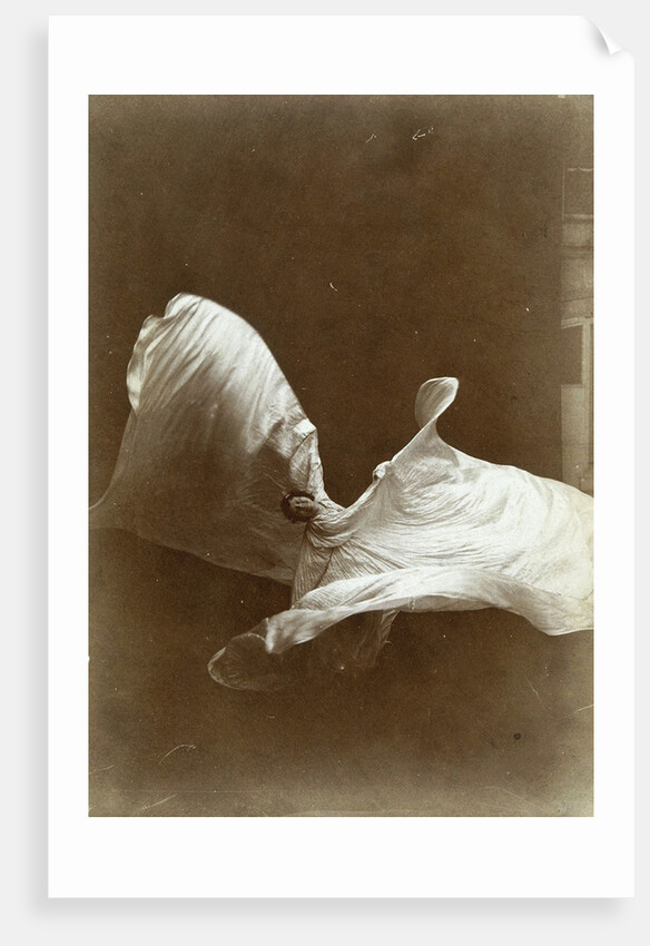 Loie Fuller in La danse Blanche, 1897 by Isaiah West Taber