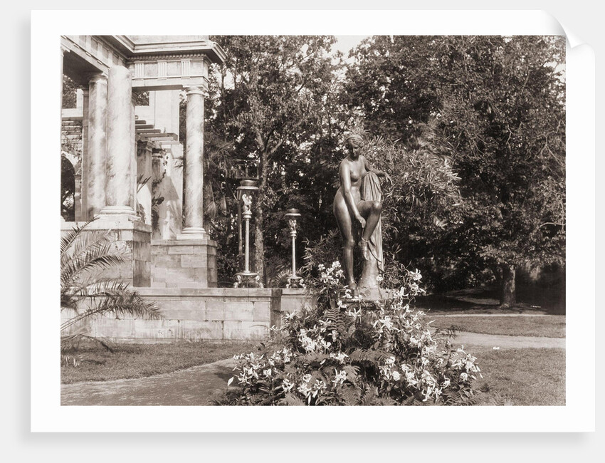 The Olga Island Theatre at Peterhof, 1897 by Nikolai Petrov