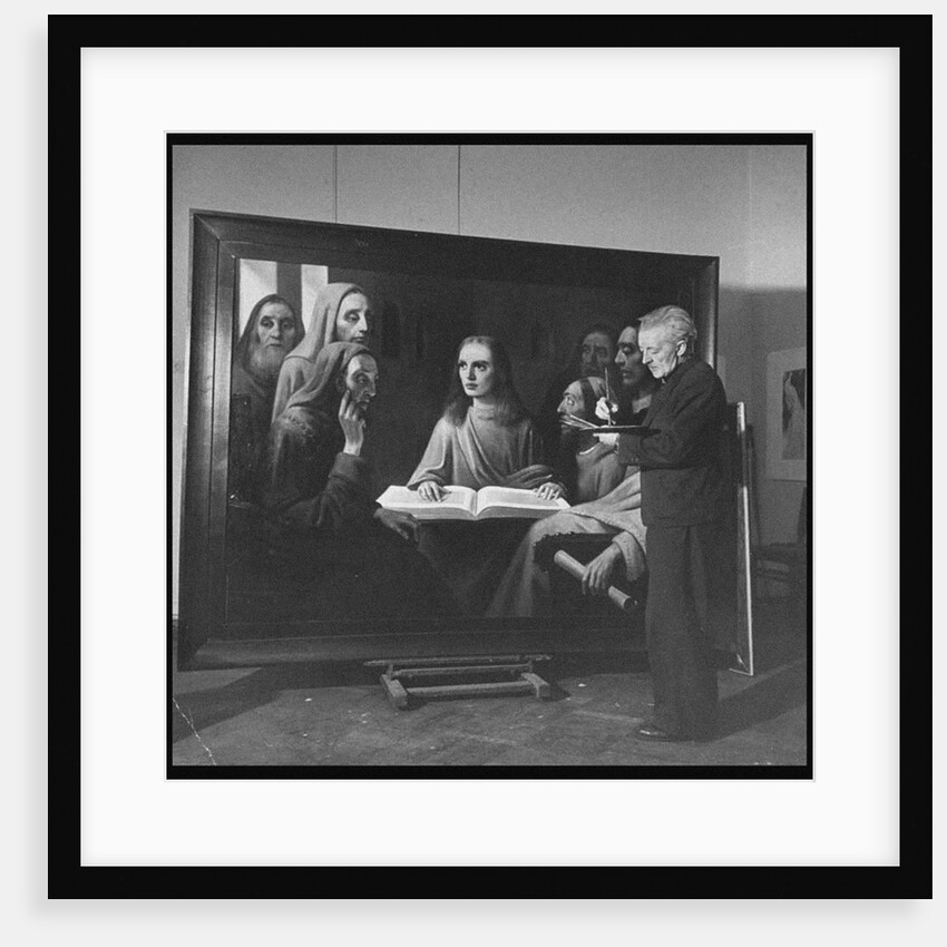 Han van Meegeren painting Jesus Among the Doctors, 1945 by Anonymous
