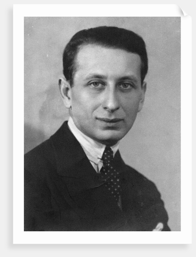 Composer Alexandre Tansman by Anonymous