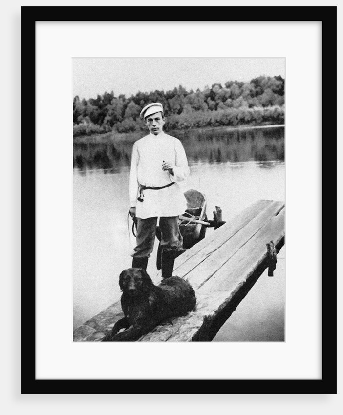 Composer Sergei Rachmaninov, 1895 by Anonymous