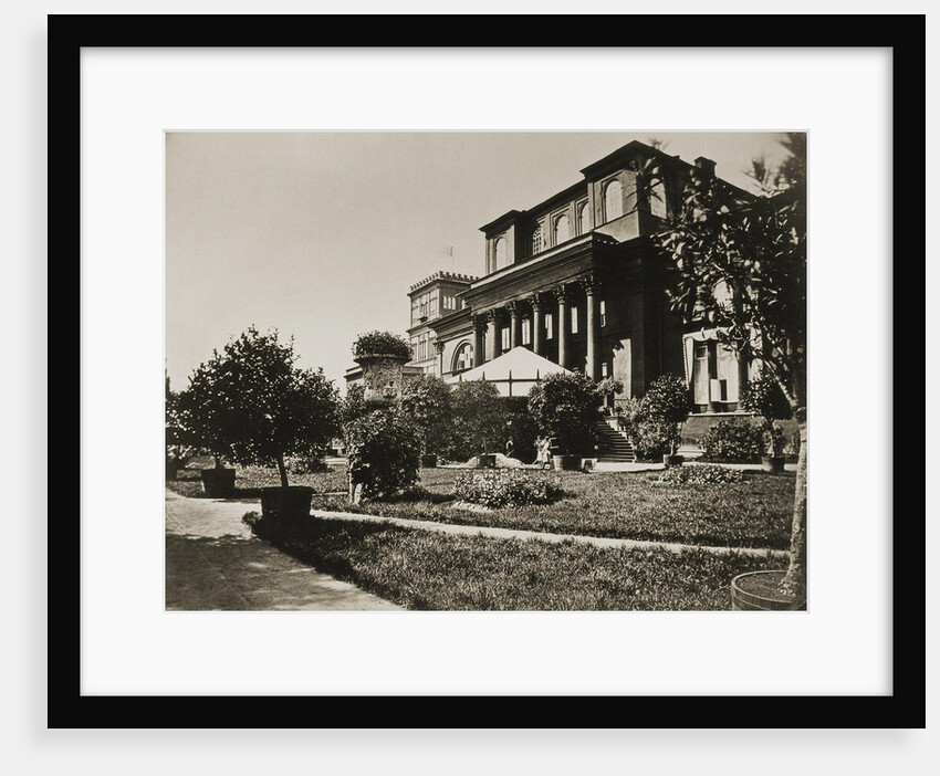 The Paskevich Residence in Gomel, 1860s by Giovanni Bianchi