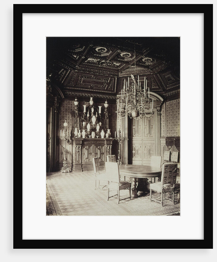 The Stroganov palace in Saint Petersburg. The dining room, 1860s by Giovanni Bianchi