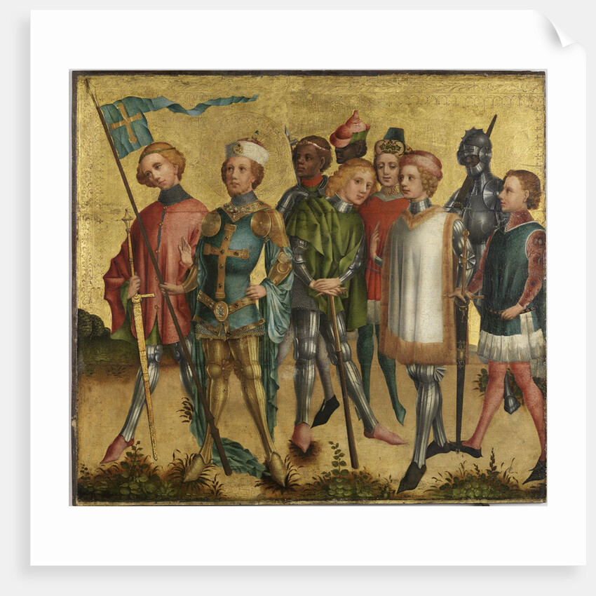 Saint Gereon of Köln with soldiers, ca 1460 by Master of Cologne