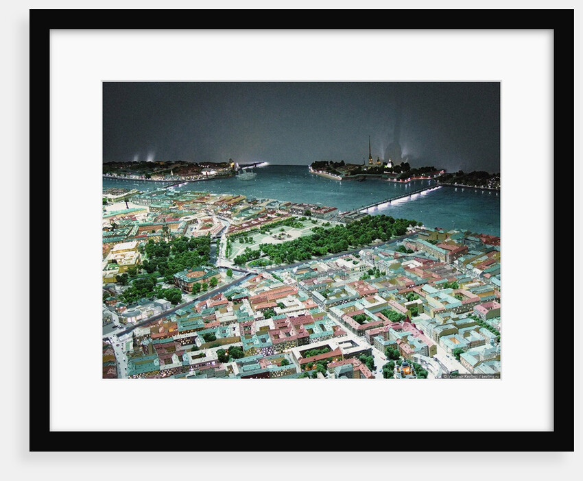 Model of Saint Petersburg by Anonymous