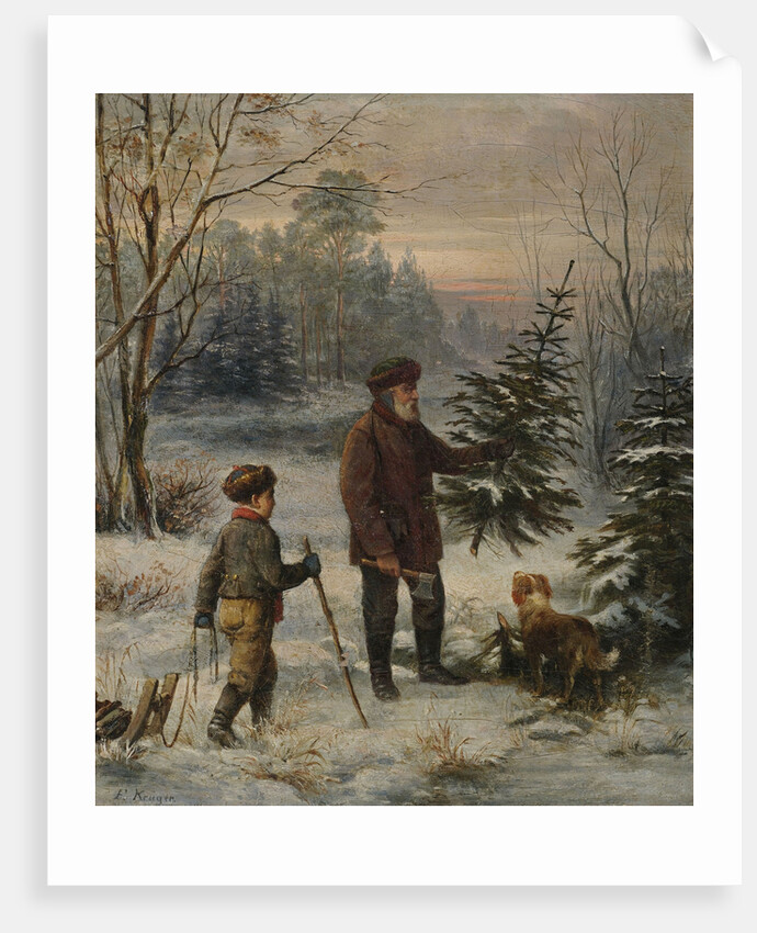 Before Christmas by Franz Krüger