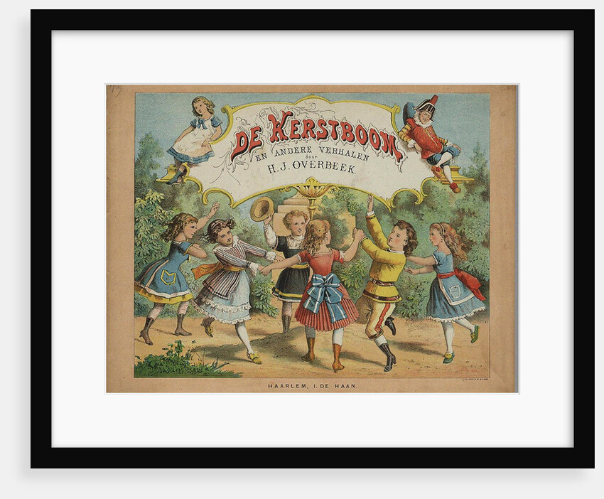 Book cover The Christmas tree, 1877 by Anonymous