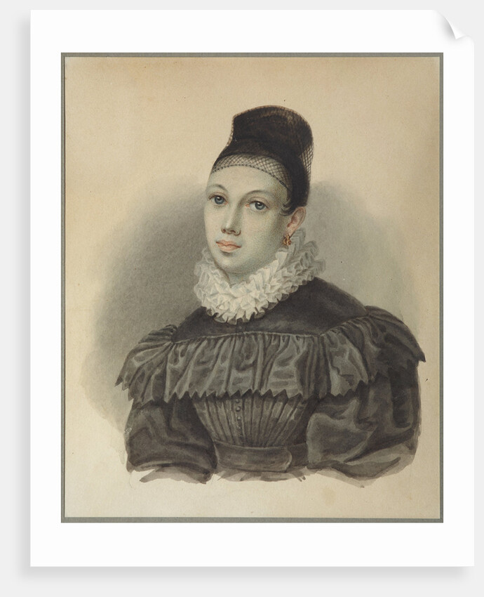 Portrait of Yelizaveta Petrovna Naryshkina, 1832 by Nikolai Alexandrovich Bestuzhev