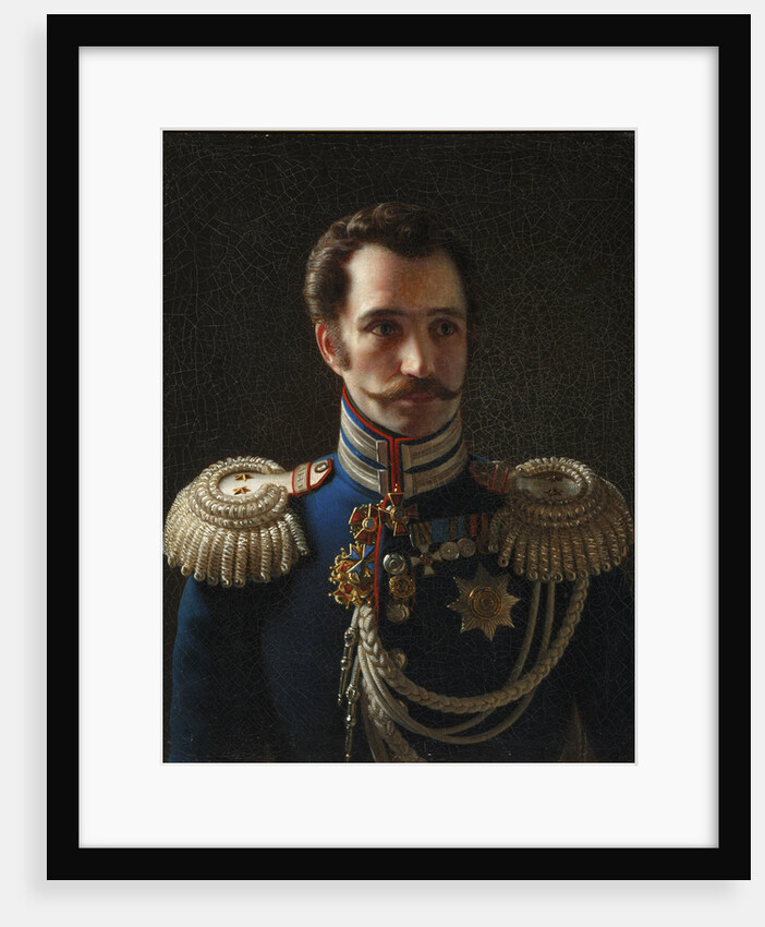 Portrait of Leonty Vasilievich Dubelt, Chief of Staff of the Corps of Gendarmes, c. 1843 by Alexei Vasilyevich Tyranov