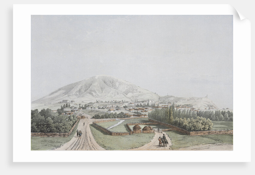View of Pyatigorsk, Mid of the 19th century by Anonymous