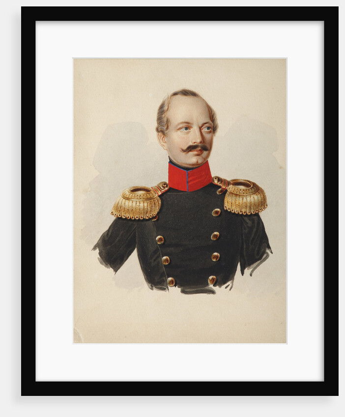 Portrait of Nikolay Fyodorovich Plautin, 1839-1843 by Alexander Ivanovich Klünder