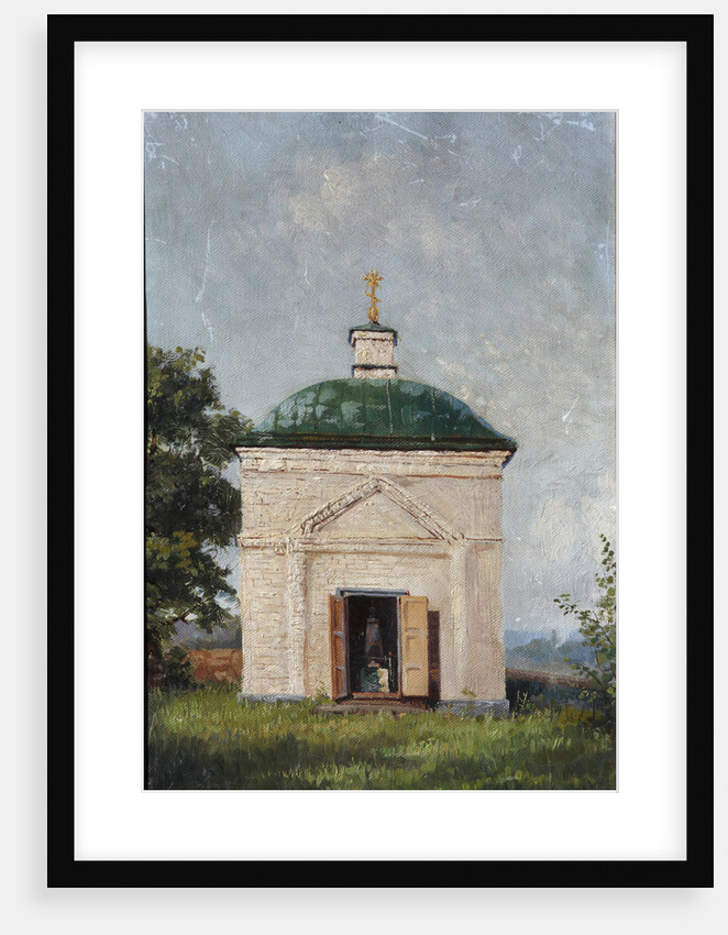 The Crypt Chapel of Mikhail Lermontov in Tarkhany, 1883 by A.S. Mezentsov