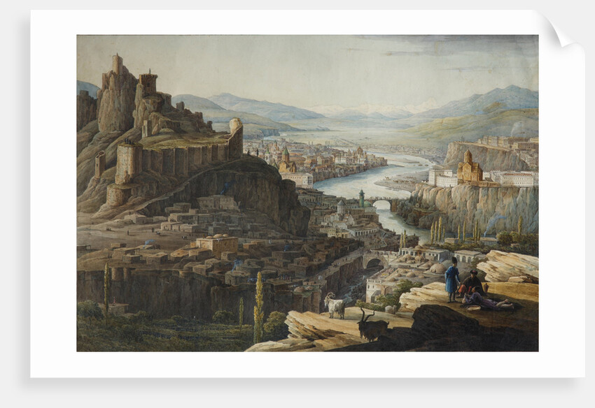 View of Tiflis, End 1830s by Nikanor Grigoryevich Chernetsov