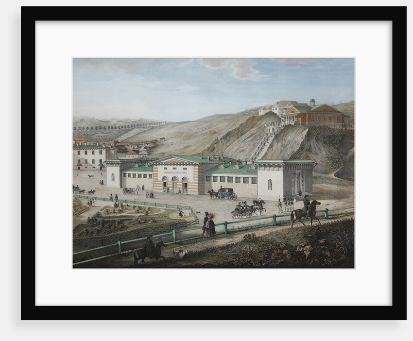 The Caucasian mineral springs, Mid of the 19th century by Karl Petrovich Beggrov