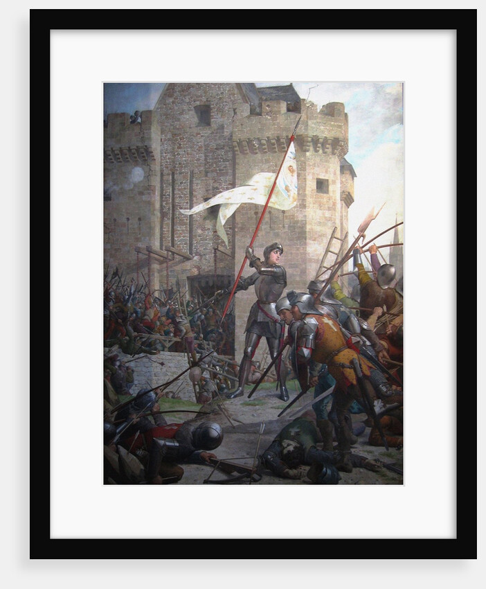 Joan of Arc in armour before Orléans, 1886-1890 by Jules Eugène Lenepveu