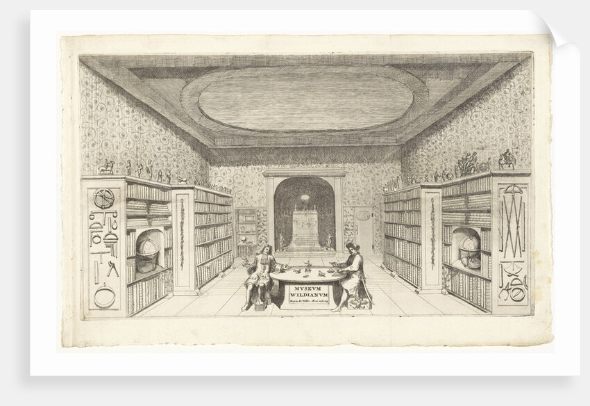 Peter the Great visiting the Museum Wildianum on 13 December 1697 by Maria de Wilde