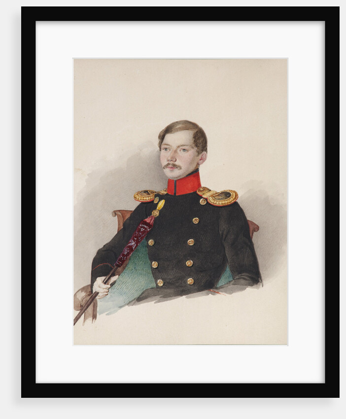 Portrait of Vasily Vasilievich Engelhardt, 1839-1840 by Alexander Ivanovich Klünder