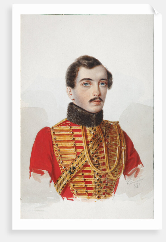 Portrait of N.V. Novoskoltsev, 1839 by Alexander Ivanovich Klünder