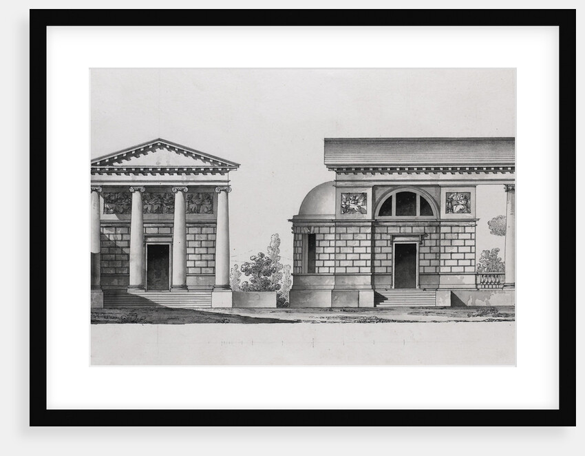Church Design for the Tutomlin Family by Giacomo Antonio Domenico Quarenghi
