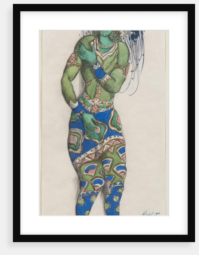 Costume design for the Ballet Blue God by R. Hahn, 1911 by Léon Bakst