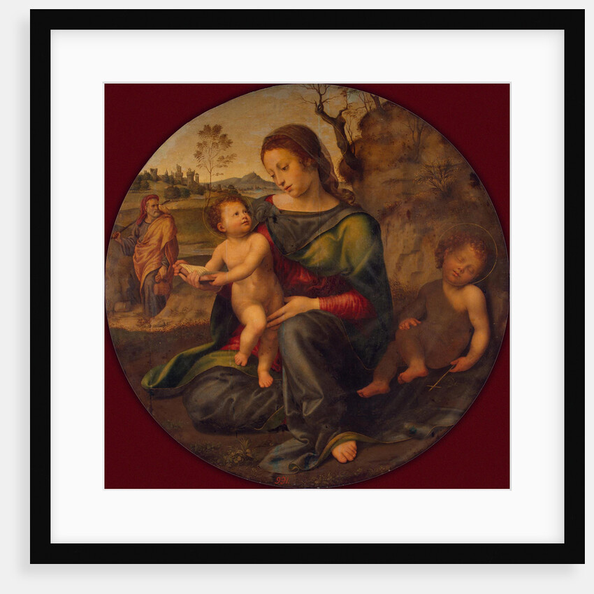 The Holy Family with the young John the Baptist, c. 1520 by Giuliano Bugiardini