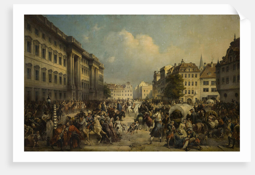 The occupation of Berlin by Russian troops in October 1760, 1849 by Alexander von Kotzebue