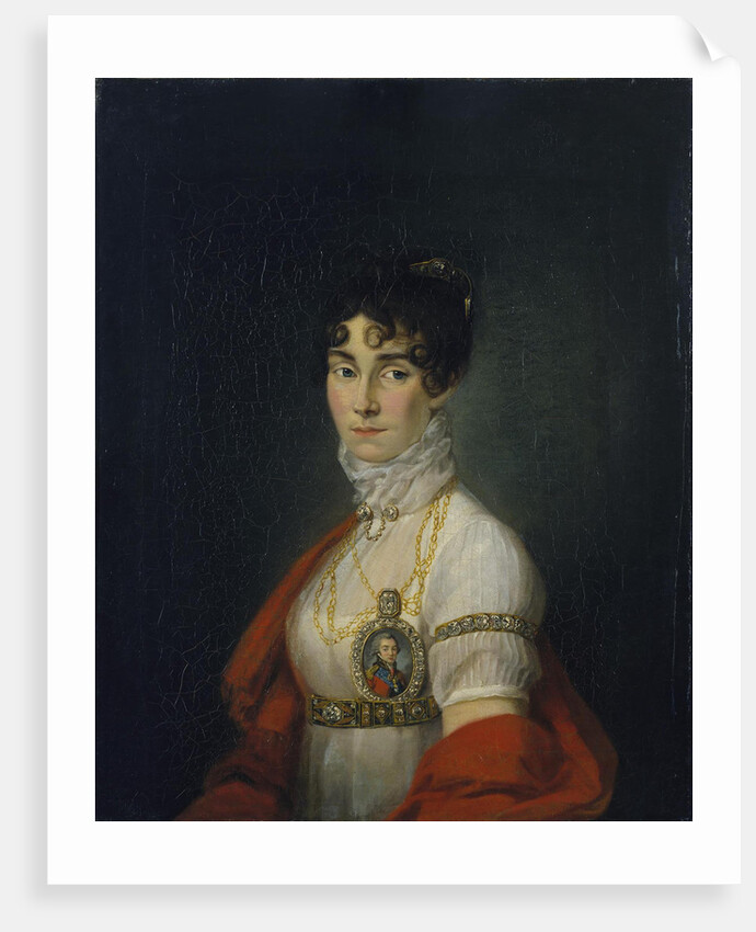 Portrait of the Actress and Singer, Countess Praskovya Sheremetyeva (Zhemchugova), Early by Anonymous