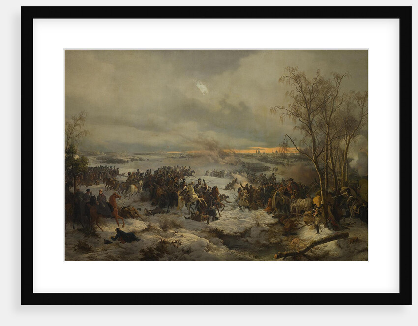The Battle of Krasnoi (Krasny) on November 17, 1812, 1849 by Peter von Hess