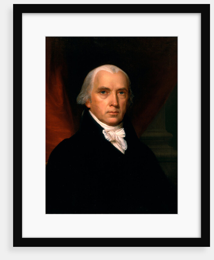 Portrait of James Madison, 1816 by John Vanderlyn