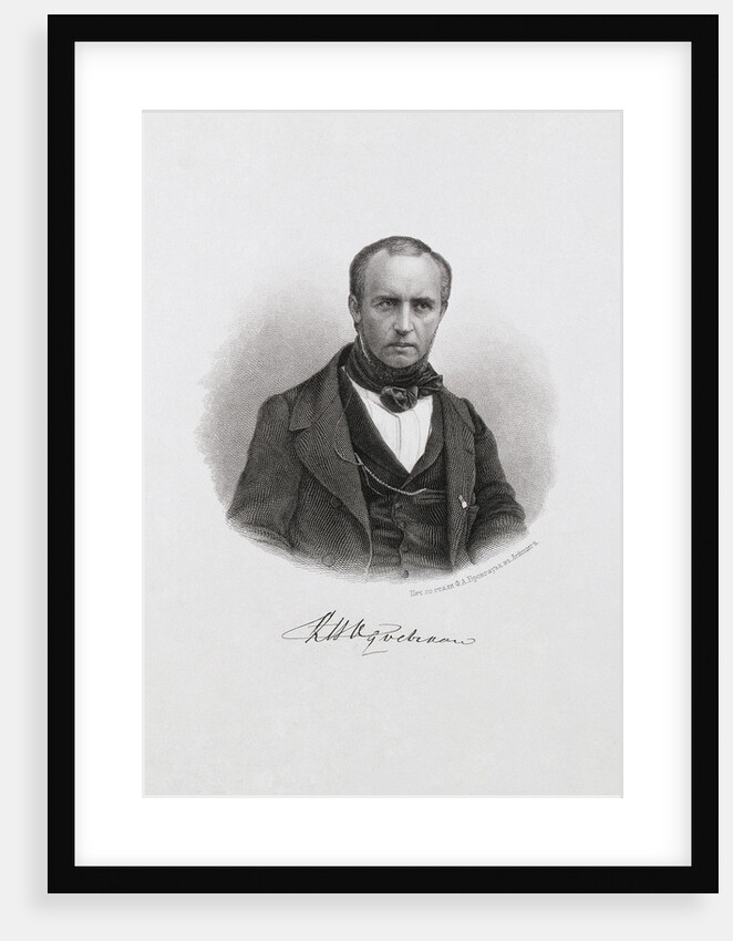 Portrait of Prince Vladimir Fyodorovich Odoyevsky, c. 1874 by Anonymous