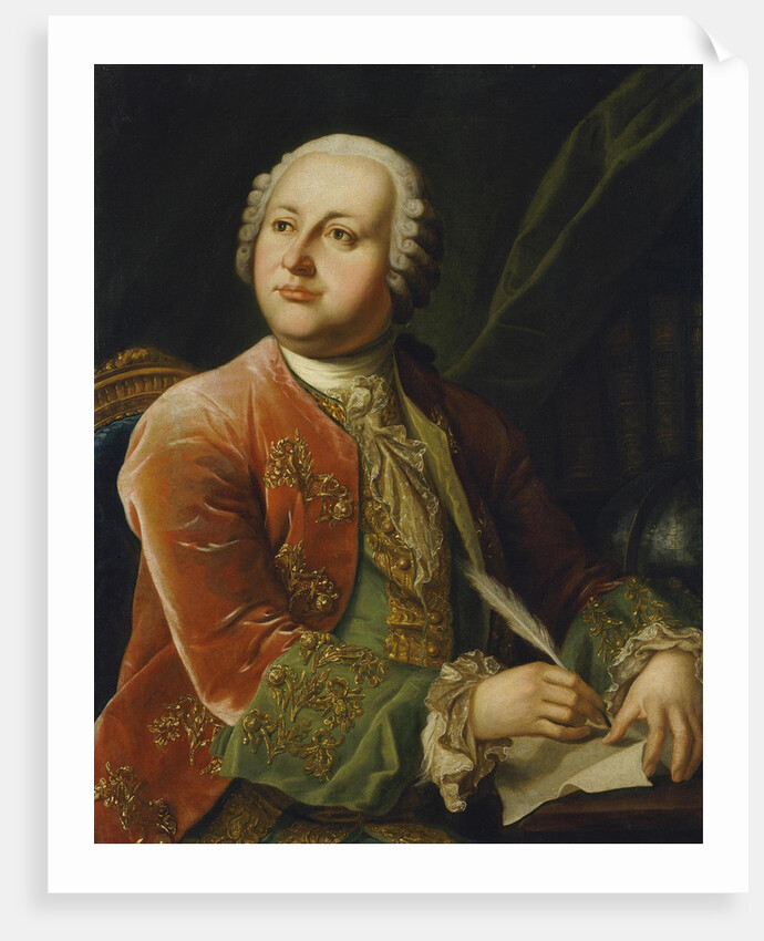 Portrait of Mikhail V. Lomonosov, Second Half of the 18th century by Anonymous