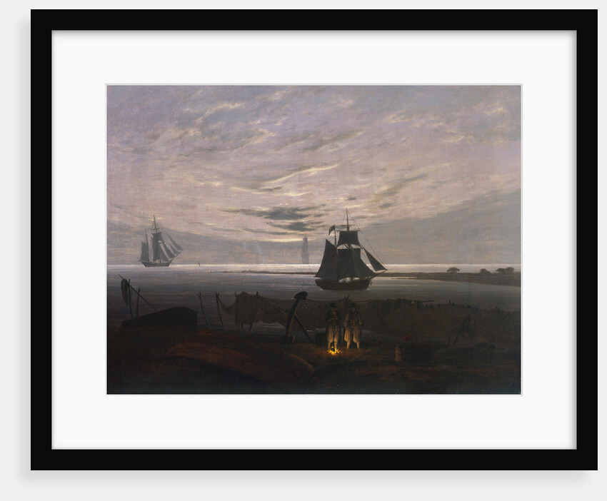 Evening on the Baltic Sea, 1831 by Caspar David Friedrich